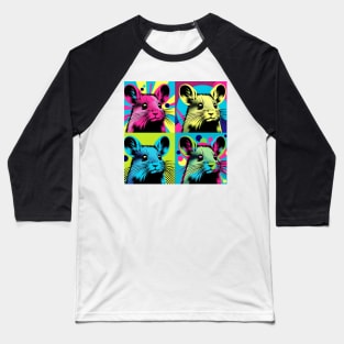 Pop Art Pika - Mountain Mammal Fashion Statement Baseball T-Shirt